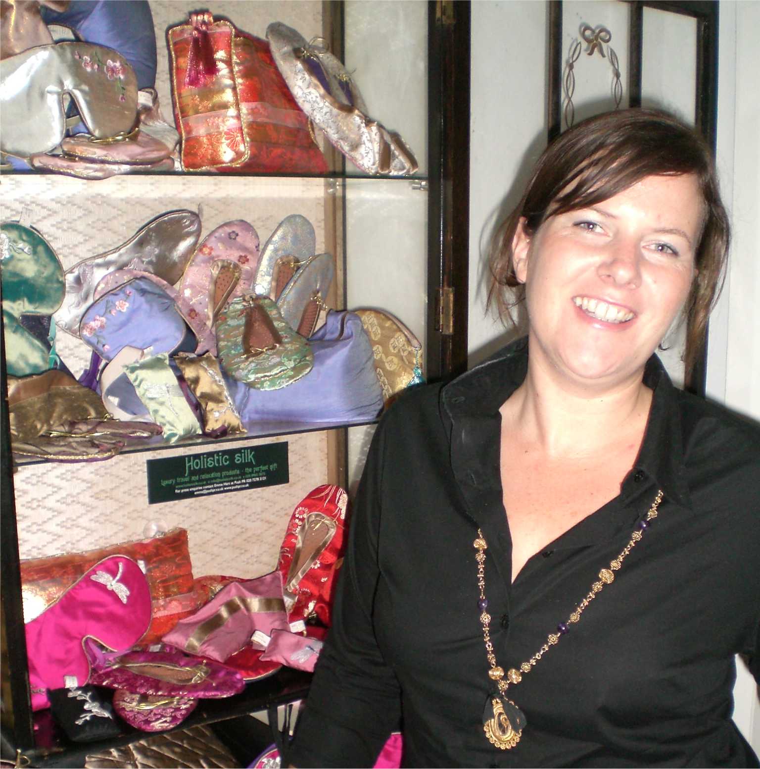 Holistic Silk Founder Joanna Weakley