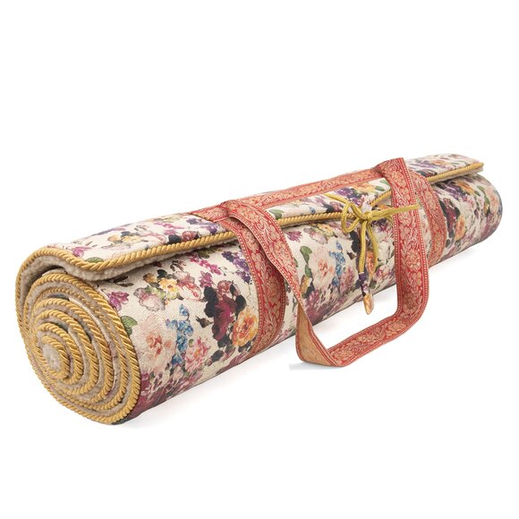 holistic silk yoga mat